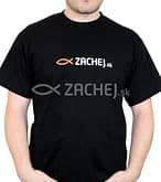 Tričko Zachej - pánske, čierne