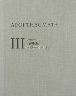 Apofthegmata III.