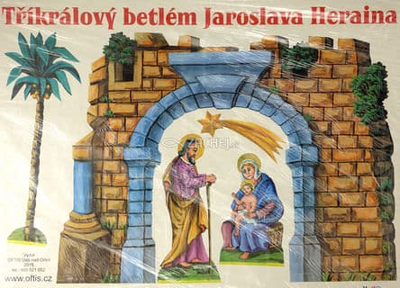 Tříkrálový betlém Jaroslava Heraina