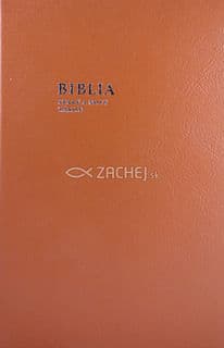 Biblia - katolícka, veľký formát (v koži, so zlatorezom)