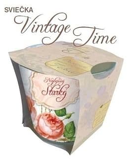 Sviečka aromatická: Vintage Time (K Tvojim Meninám)