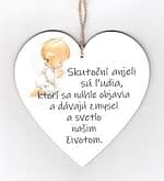 Drevené srdce: Skutoční anjeli sú ľudia, ktorí sa náhle objavia...
