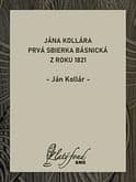 E-kniha: Jána Kollára prvá sbierka básnická z roku 1821