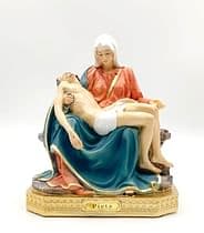 Socha: Panna Mária Sedembolestná – Pieta - 22 cm