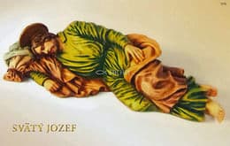 Obrázok: Modlitba k spiacemu svätému Jozefovi