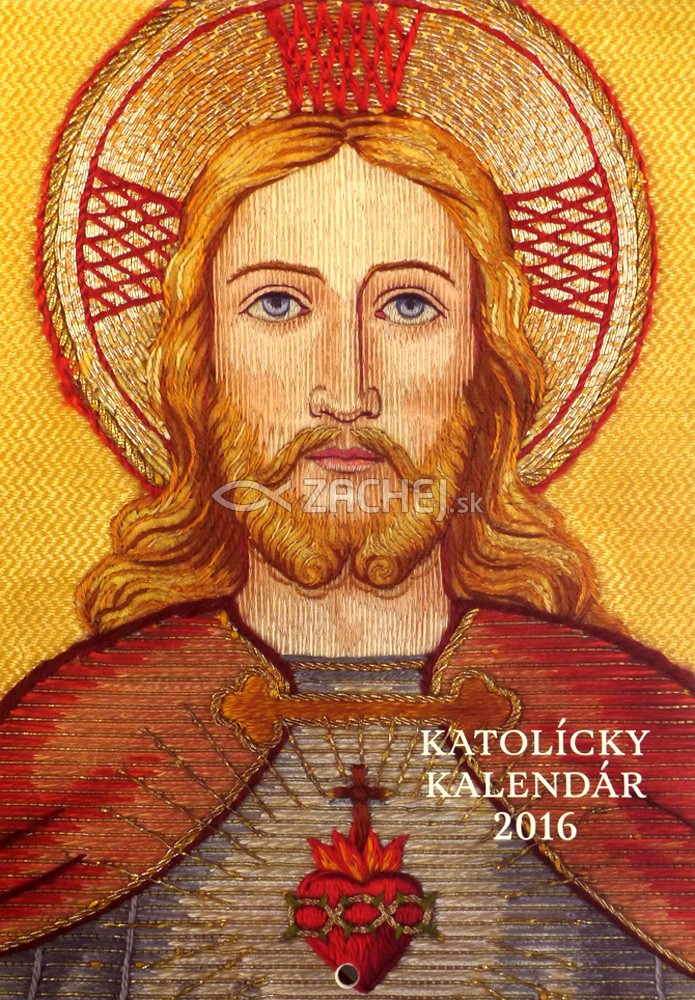 Katolícky kalendár 2016 nástenný (SSV) | 0,97 € - obrázok Katolícky kalendár 2016 nástenný (SSV)