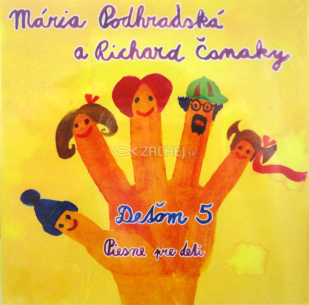 CD - Deťom 5 - Piesne pre deti | Richard Čanaky Mária Podhradská | 9,34 € - obrázok CD - Deťom 5 - Piesne pre deti