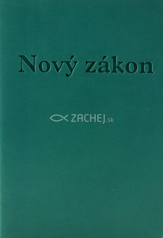 Nový zákon - jeruzalemská vrecková (tmavozelená) | 4,85 € - obrázok Nový zákon - jeruzalemská vrecková (tmavozelená)