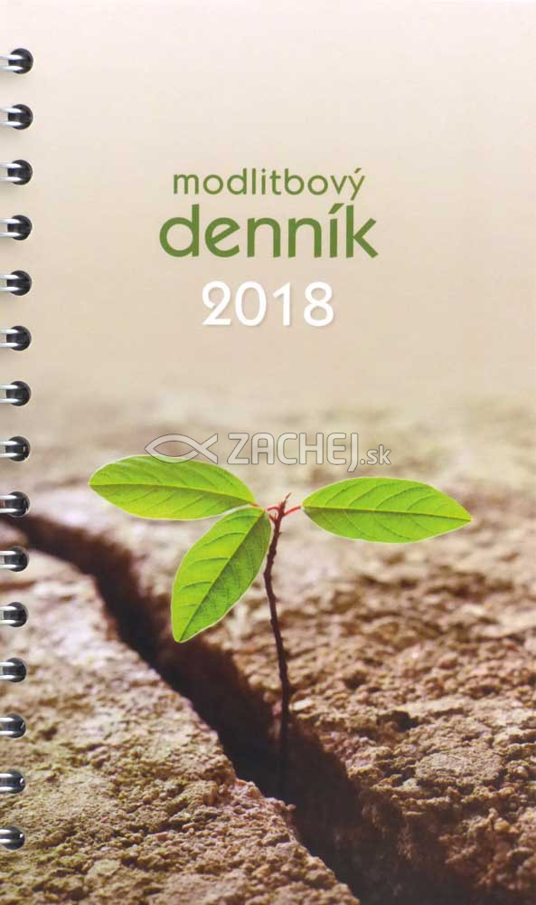 Modlitbový denník 2018 | Marián Kováčik (ed.) | 4,75 € - obrázok Modlitbový denník 2018