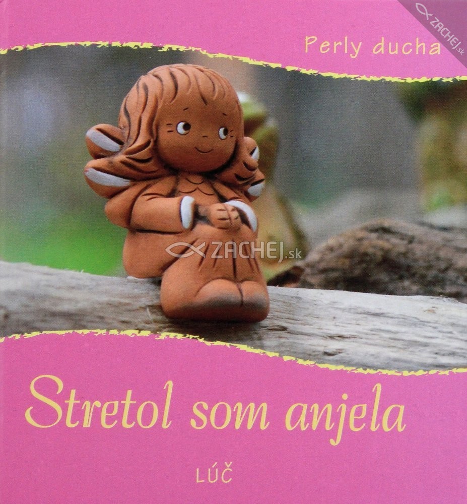 Stretol som anjela - Perly ducha, ružová | Helena Sališová | 3,10 € - obrázok Stretol som anjela - Perly ducha, ružová