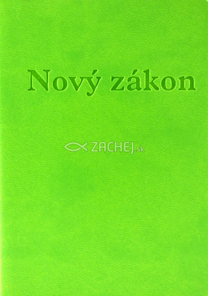 Nový zákon - jeruzalemská vrecková (zelená) | 4,85 € - obrázok Nový zákon - jeruzalemská vrecková (zelená)