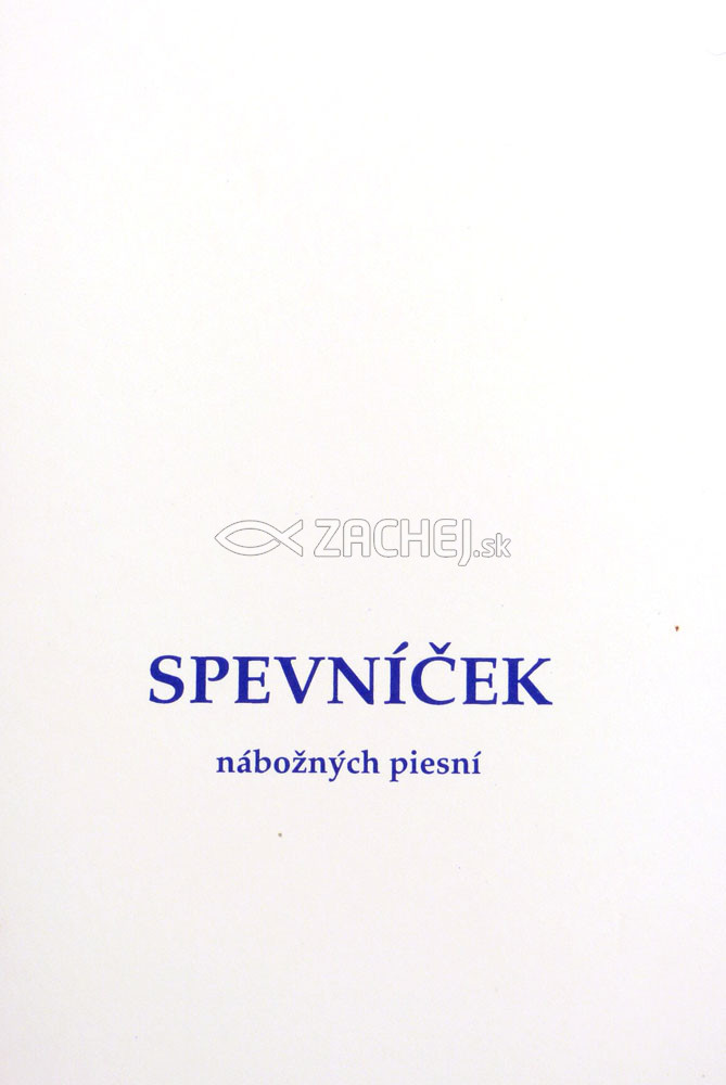 Spevníček nábožných piesní | František Šimek | 0,68 € - obrázok Spevníček nábožných piesní