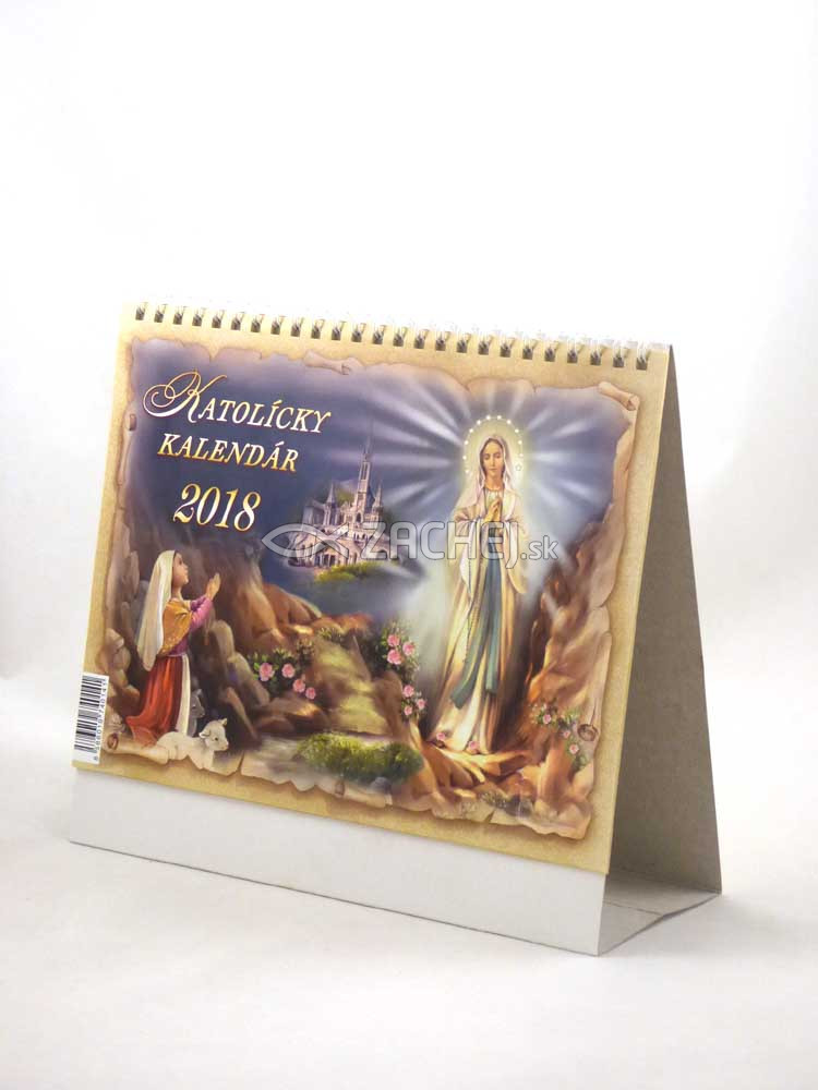 Katolícky kalendár 2018 (stolový) / ZAEX | 1,16 € - obrázok Katolícky kalendár 2018 (stolový) / ZAEX