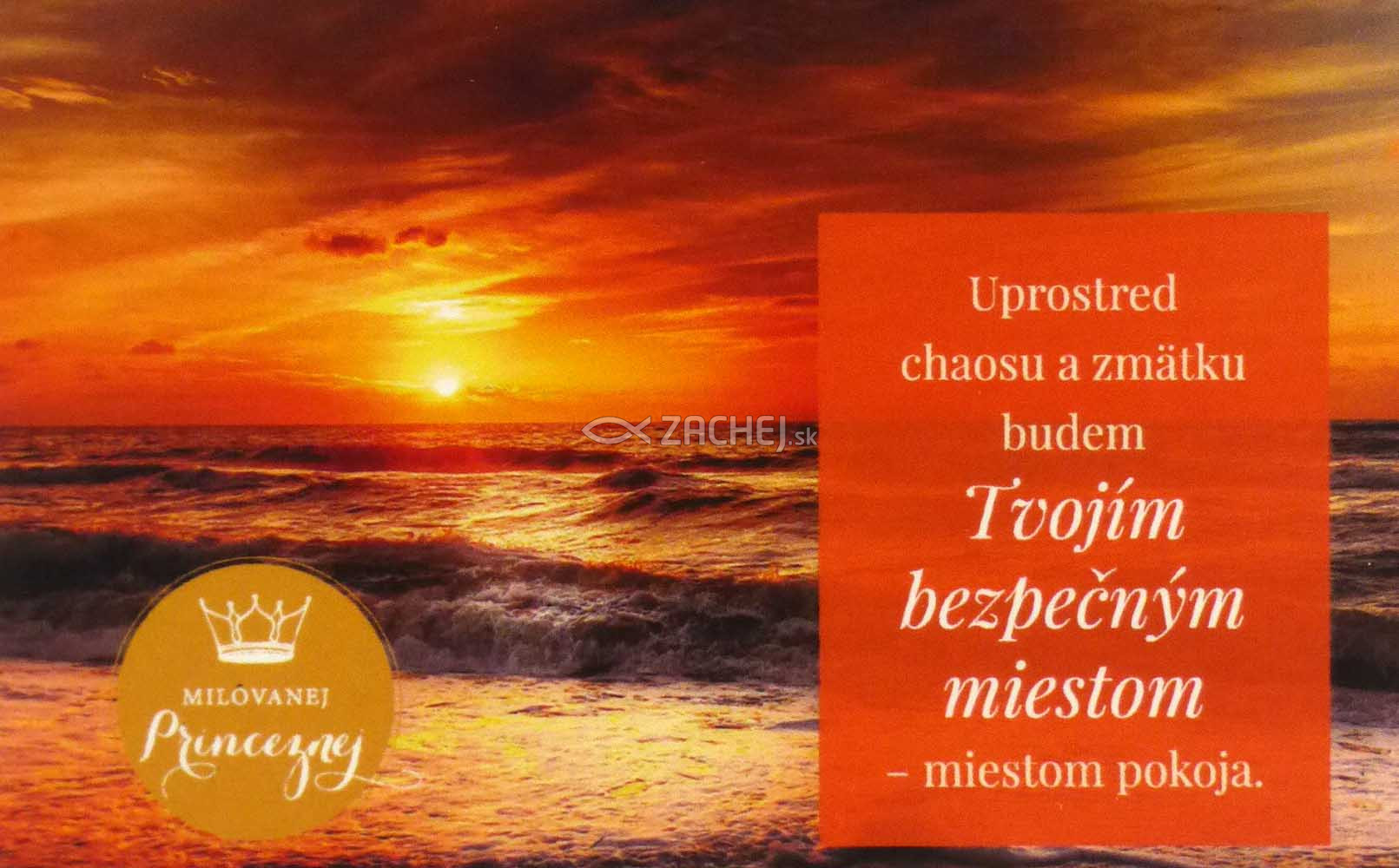 Magnetka (Milovanej Princeznej) - Bezpečné miesto | 2,43 € - obrázok Magnetka (Milovanej Princeznej) - Bezpečné miesto