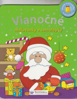 Vianočné maľovanky a samolepky | 5,72 € - obrázok Vianočné maľovanky a samolepky