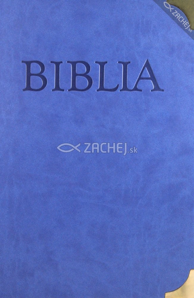 Biblia s kovovými rožkami - Starý zákon a Nový zákon | kolektív | 53,35 € - obrázok Biblia s kovovými rožkami - Starý zákon a Nový zákon