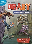 Draky - okrídlené, ohnivé, exotické - Nalep, odlep, prelep! | 3,87 € - obrázok Draky - okrídlené, ohnivé, exotické - Nalep, odlep, prelep!