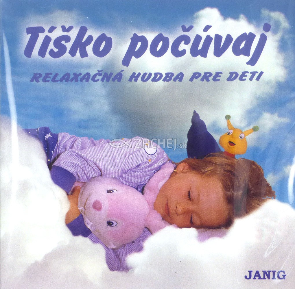 CD - Tíško počúvaj - Relaxačná hudba pre deti | 11,64 € - obrázok CD - Tíško počúvaj - Relaxačná hudba pre deti