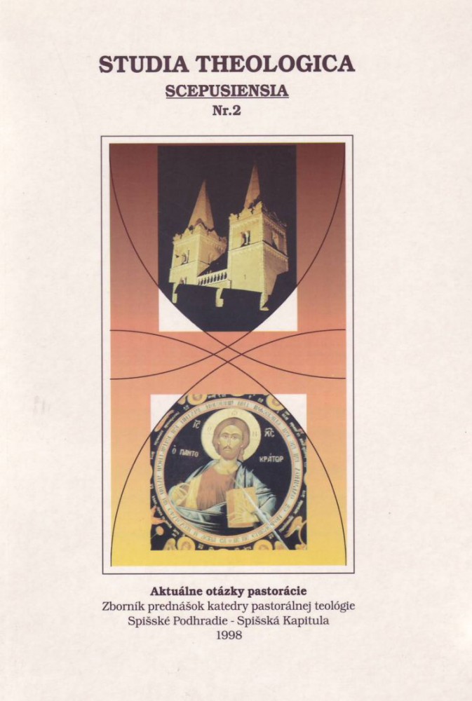 Studia Theologica Scepusiensia Nr. 2 - Aktuálne otázky pastorácie | 3,60 € - obrázok Studia Theologica Scepusiensia Nr. 2 - Aktuálne otázky pastorácie