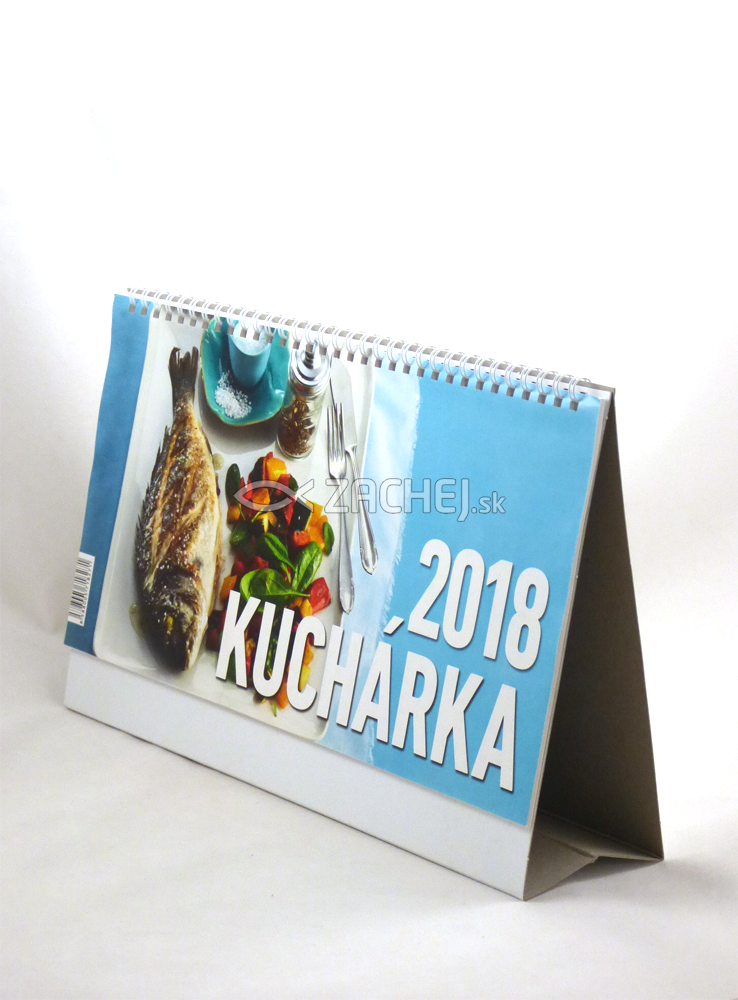 Kalendár 2018 Kuchárka (stolový) | 1,65 € - obrázok Kalendár 2018 Kuchárka (stolový)