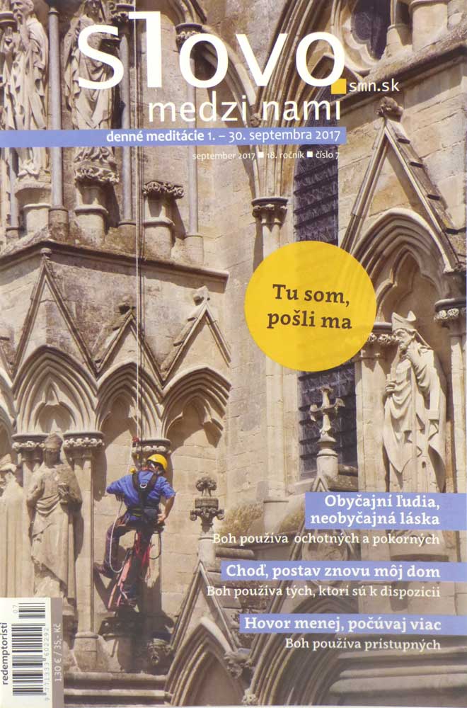Mesačník: Slovo medzi nami 7/2017 - Denné meditácie nad Svätým písmom | 1,30 € - obrázok Mesačník: Slovo medzi nami 7/2017 - Denné meditácie nad Svätým písmom