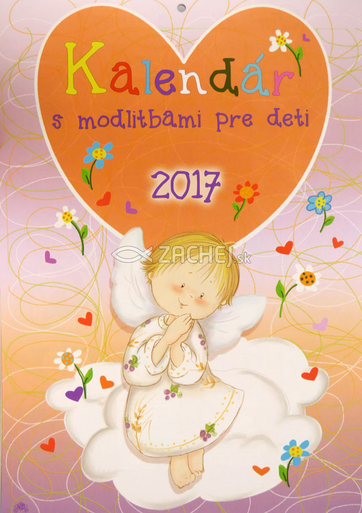 Kalendár s detskými modlitbami 2017 nástenný (ZX) | 0,73 € - obrázok Kalendár s detskými modlitbami 2017 nástenný (ZX)