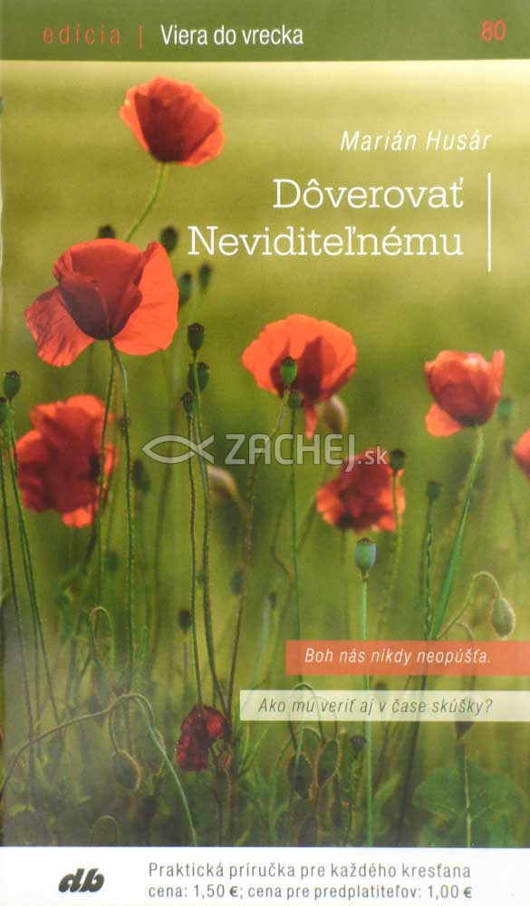 Dôverovať Neviditeľnému - 80/2017 | Martin Husár | 1,46 € - obrázok Dôverovať Neviditeľnému - 80/2017