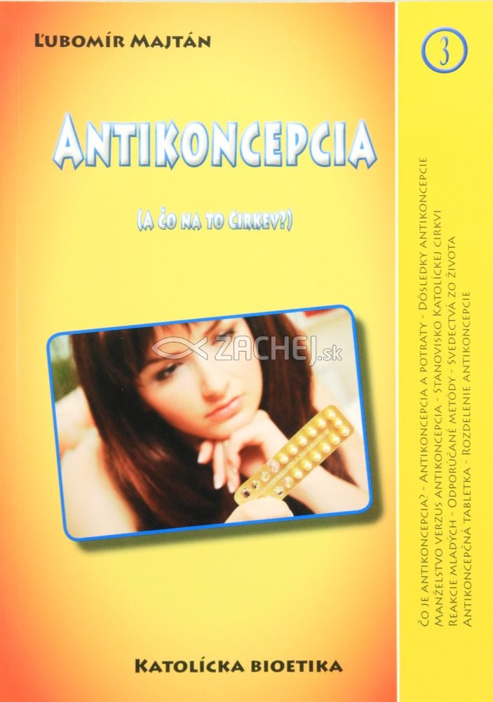Antikoncepcia - A čo na to Cirkev? | Ľubomír Majtán | 3,88 € - obrázok Antikoncepcia - A čo na to Cirkev?