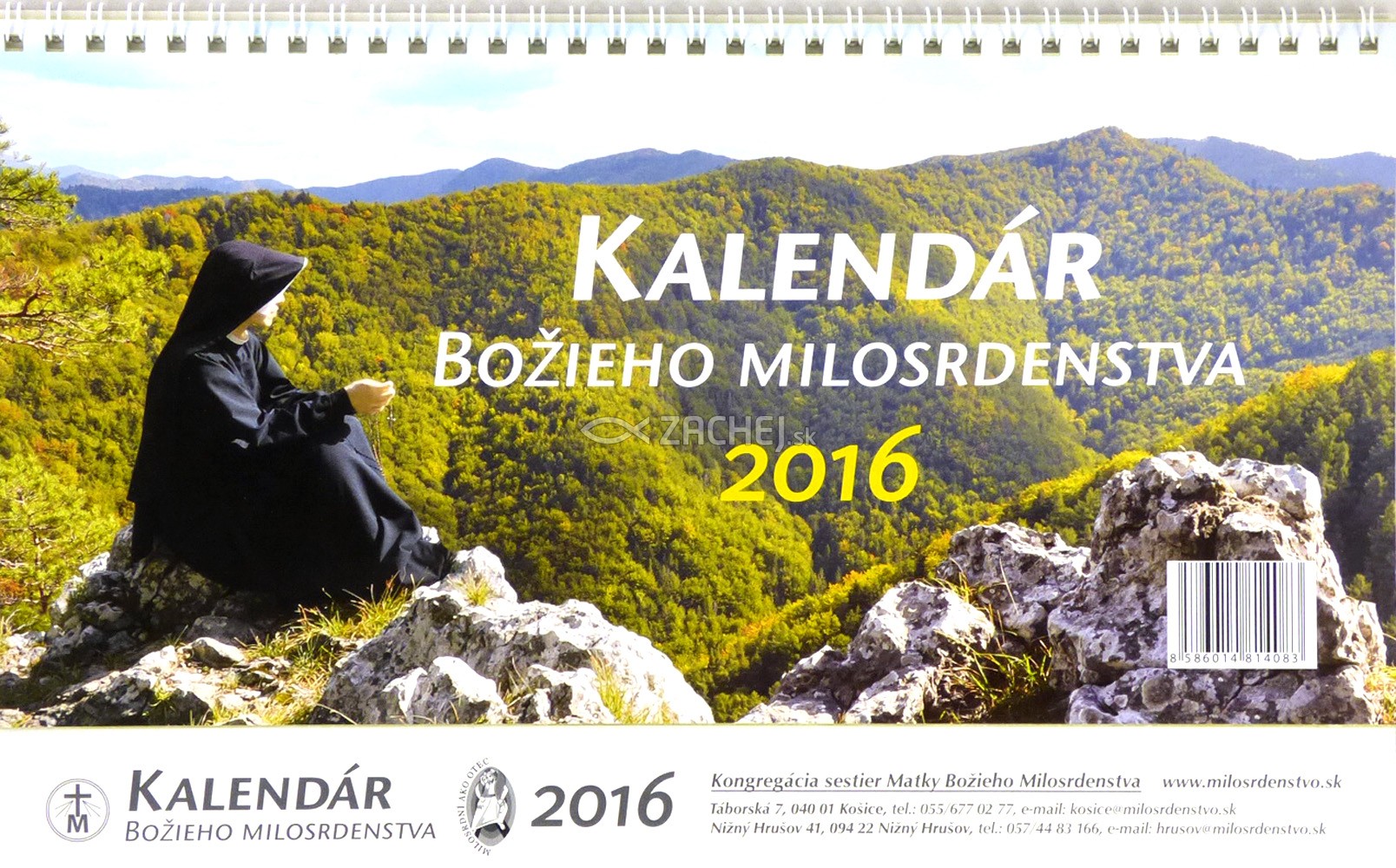 Kalendár 2016 stolový Božieho Milosrdenstva (dvojtýždenný) | 2,43 € - obrázok Kalendár 2016 stolový Božieho Milosrdenstva (dvojtýždenný)