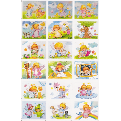Samolepky - hárok (S9) | 0,58 € - obrázok Samolepky - hárok (S9)