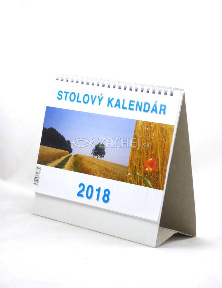 Kalendár 2018 pracovný malý (stolový) | 1,16 € - obrázok Kalendár 2018 pracovný malý (stolový)