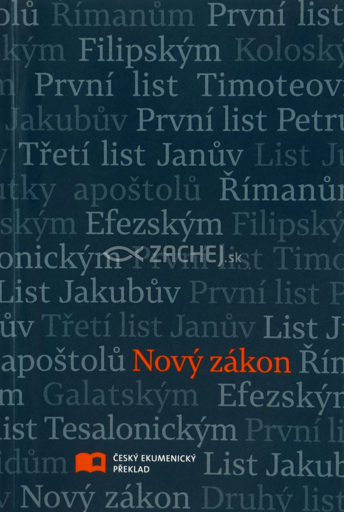 Nový zákon, český ekumenický překlad - 2. vydání | 3,30 € - obrázok Nový zákon, český ekumenický překlad - 2. vydání