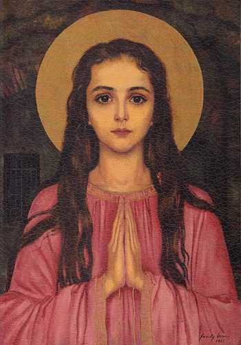 Obraz na dreve: Sv. Filoména (30x20) - F6683 | 7,76 € - obrázok Obraz na dreve: Sv. Filoména (30x20) - F6683