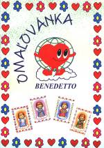 Omaľovánka - Benedetto | 0,78 € - obrázok Omaľovánka - Benedetto