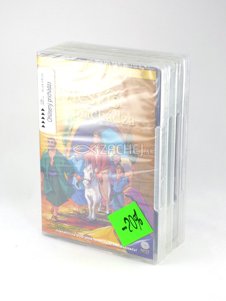 4 DVD - Animované biblické príbehy 2 | 15,42 € - obrázok 4 DVD - Animované biblické príbehy 2
