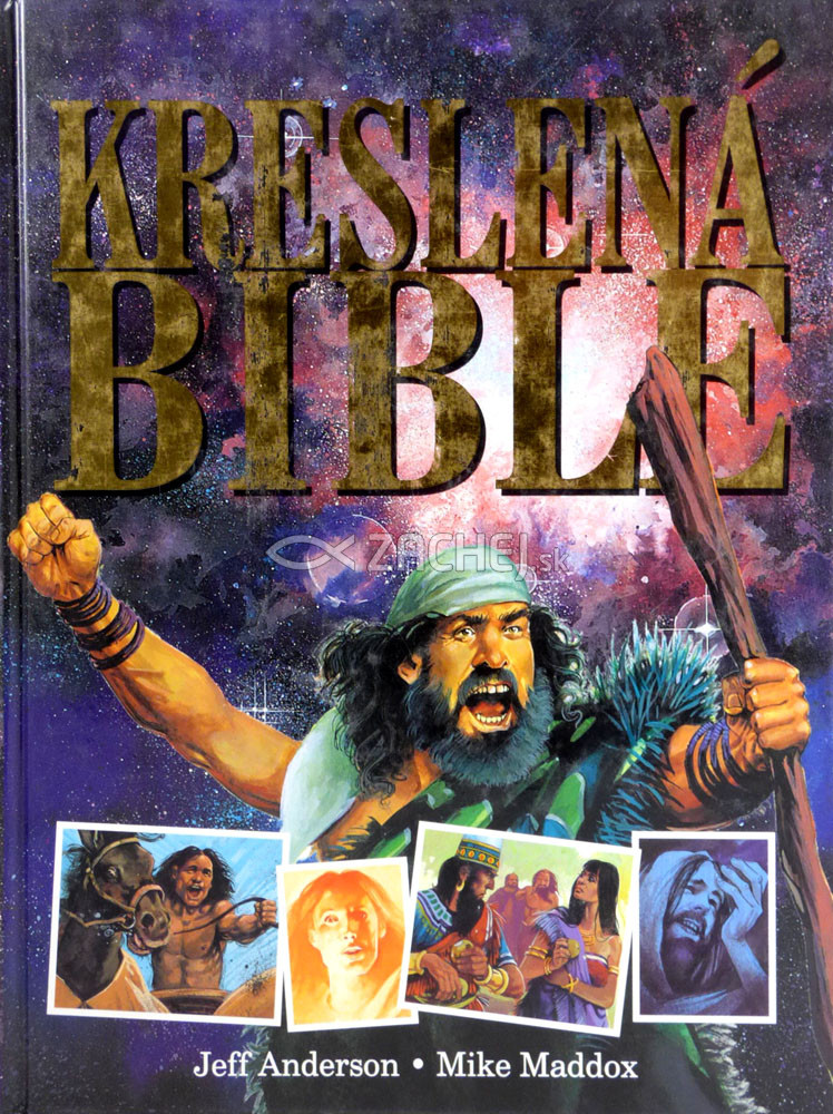 Kreslená bible - komiksová biblia | Mike Maddox | 14,55 € - obrázok Kreslená bible - komiksová biblia