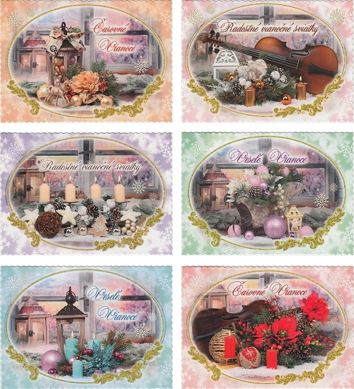 Pohľadnica vian. STIVA (séria 9106) | 0,12 € - obrázok Pohľadnica vian. STIVA (séria 9106)