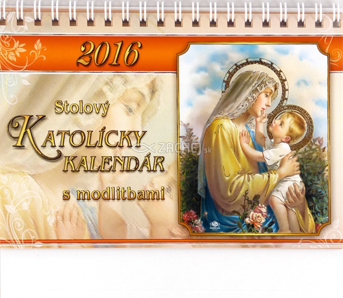 Katolícky kalendár 2016 stolový s modlitbami (JH) | 1,94 € - obrázok Katolícky kalendár 2016 stolový s modlitbami (JH)