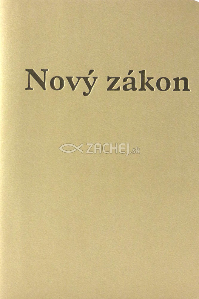 Nový zákon - jeruzalemská vrecková (sivá) | 4,85 € - obrázok Nový zákon - jeruzalemská vrecková (sivá)