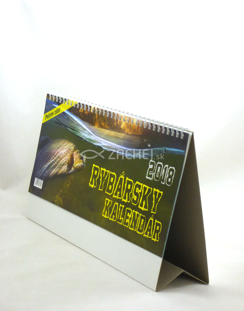 Rybársky kalendár 2018 (stolový) | 2,81 € - obrázok Rybársky kalendár 2018 (stolový)
