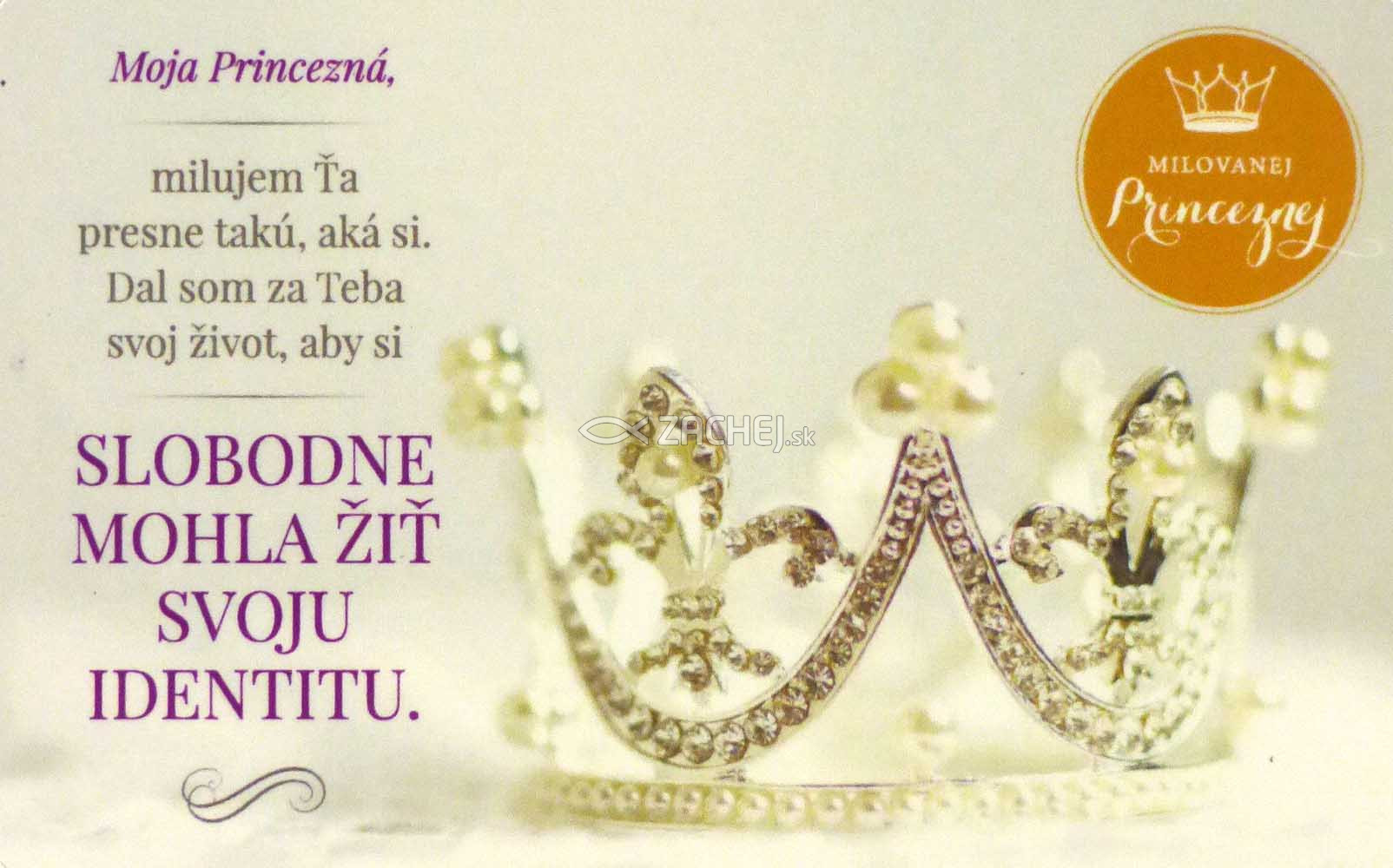 Magnetka (Milovanej Princeznej) - Sloboda | 2,43 € - obrázok Magnetka (Milovanej Princeznej) - Sloboda