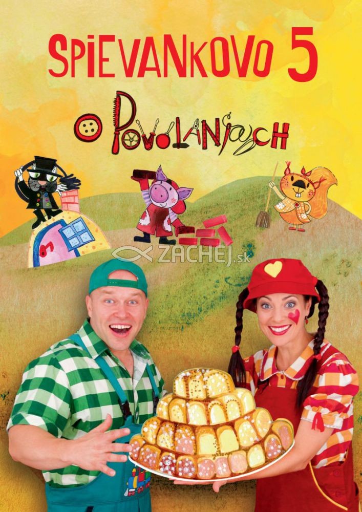 2 DVD - Spievankovo 5 - O povolaniach | Richard Čanaky Mária Podhradská | 11,30 € - obrázok 2 DVD - Spievankovo 5 - O povolaniach