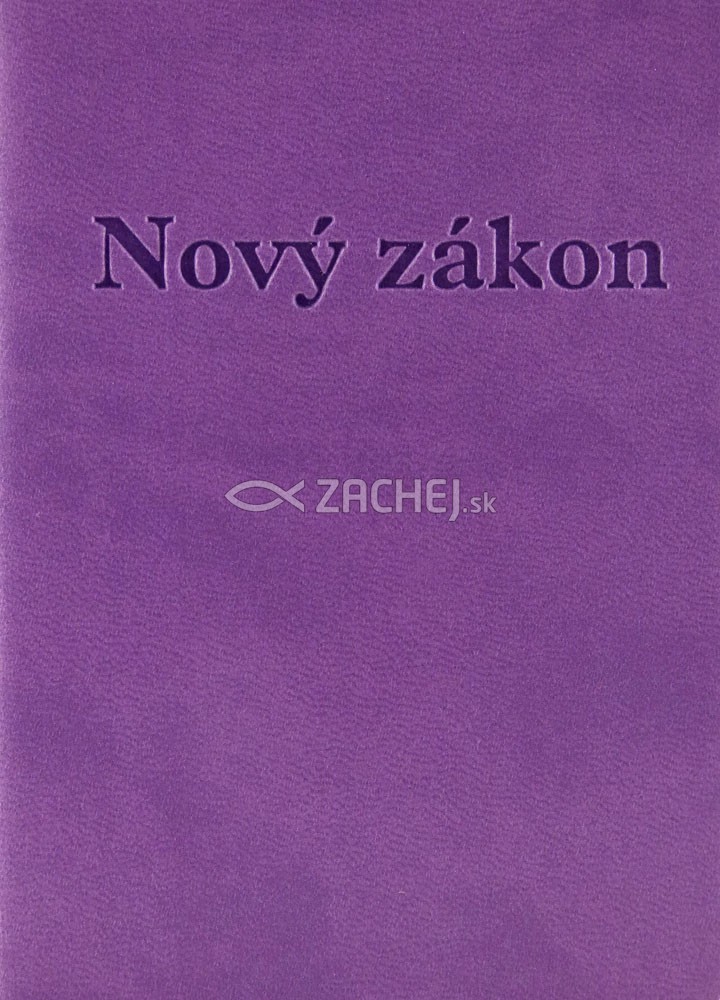 Nový zákon - jeruzalemská vrecková (fialová) | 4,85 € - obrázok Nový zákon - jeruzalemská vrecková (fialová)