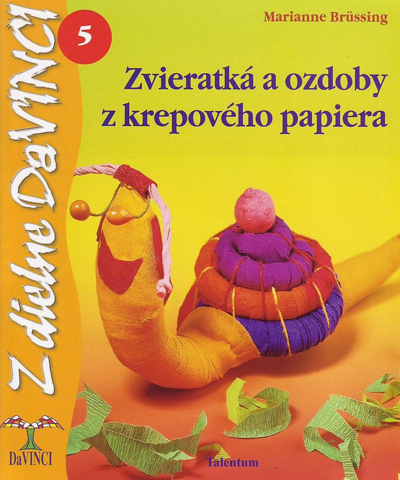 Zvieratká a ozdoby z krepového papiera | Marianne Brüssing | 2,54 € - obrázok Zvieratká a ozdoby z krepového papiera
