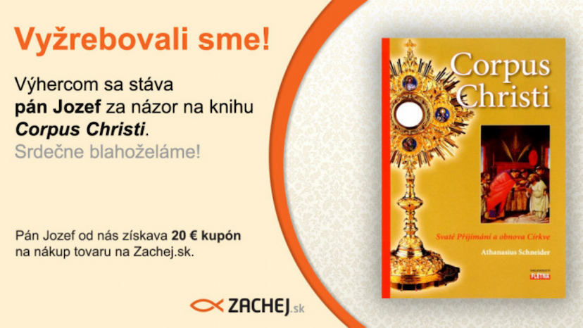 Svedectvo povzbudzuje vieru (vyhlásenie víťaza súťaže za september 2016)