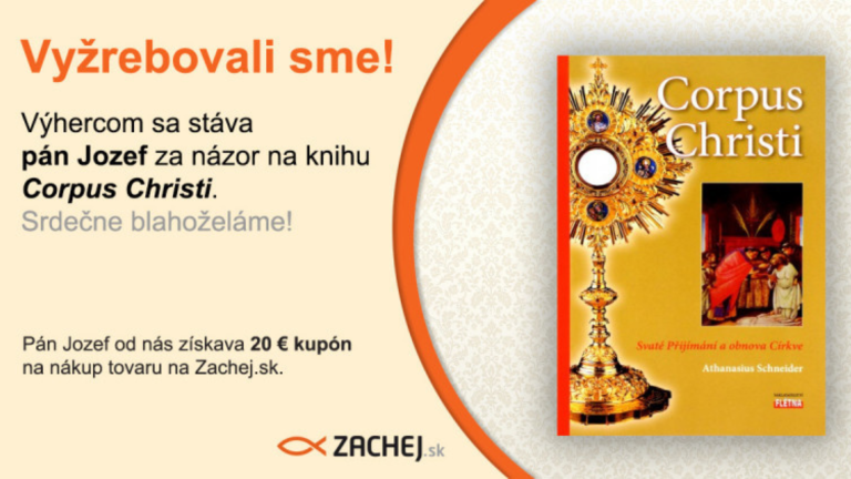 Svedectvo povzbudzuje vieru (vyhlásenie víťaza súťaže za september 2016)