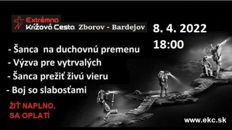 Pozývame vás na Extrémnu krížovú cestu