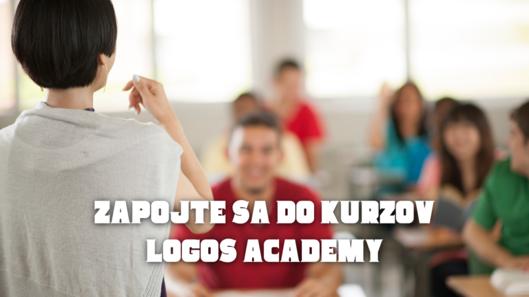 Zapojte sa do kurzov LOGOS Academy