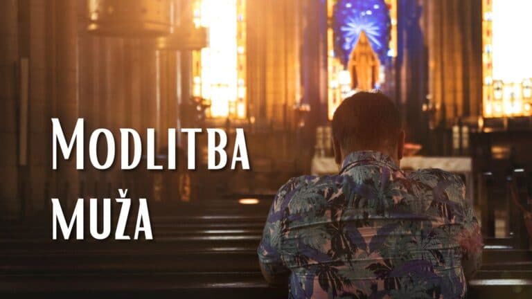Modlitba muža