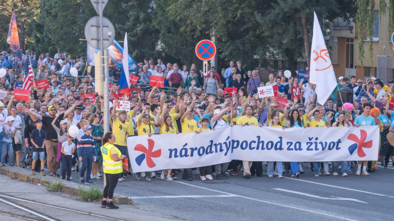 Národný pochod za život už túto nedeľu v Bratislave